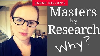 Why do a Masters degree by research (MRes)?
