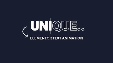 Elementor Text Stroke Slide Animation | WordPress Elementor Pro Tutorial | Elementor Tips & Tricks