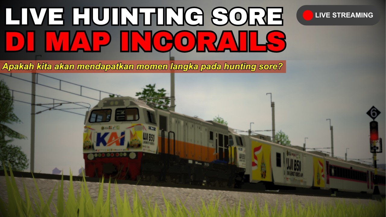 [ 🔴 LIVE ] HUNTING DI STASIUN BARU INCORAILS [Roblox Incorails] - YouTube