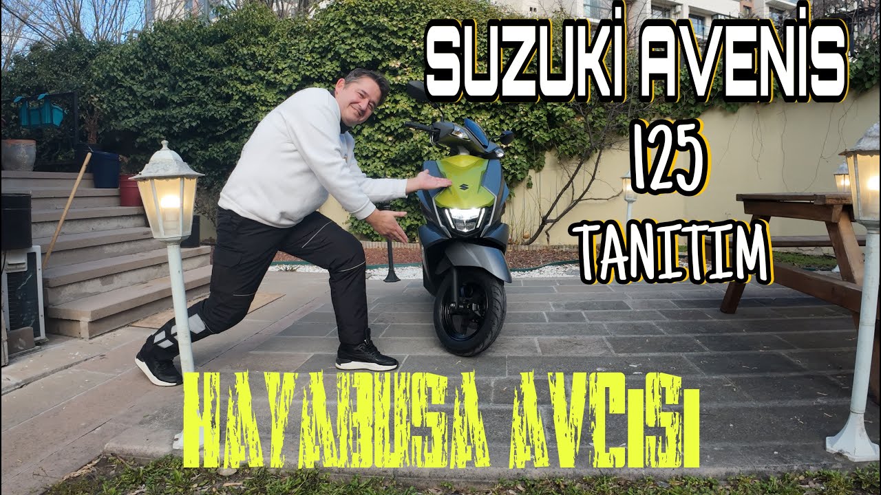 En Konforlu 125 cc lik Scooter Suzuki Avenis 125    #suzuki #avenis125 #pcx #kymco #sym #apriliasr