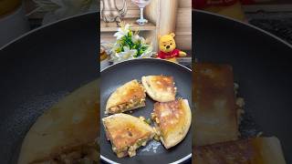 Crispy Pizza Pockets Recipe | Quick & Easy Stuffed Pizza Base Snack | Lunch Box Recipe 🍕✨