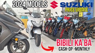 Kumpletong Presyo ng Suzuki Motorcycle ngyon Mayo 2024   Meron Ba new Model ?