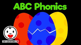 ABC Phonics Egg Surprise | A to Z | Simple Learning Video for Babies, Toddlers, Kids (Teach Phonics)