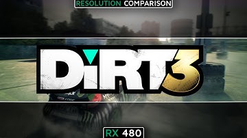RX 480 | FX-8320 Dirt 3 (Resolution Comparison) (1080p60FPS)