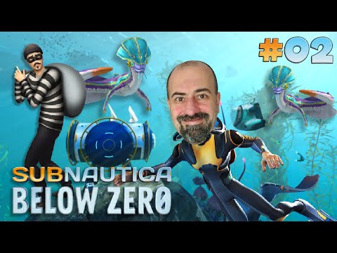 Fui roubado na porta da Base Nova - Subnautica Below Zero Gameplay #02