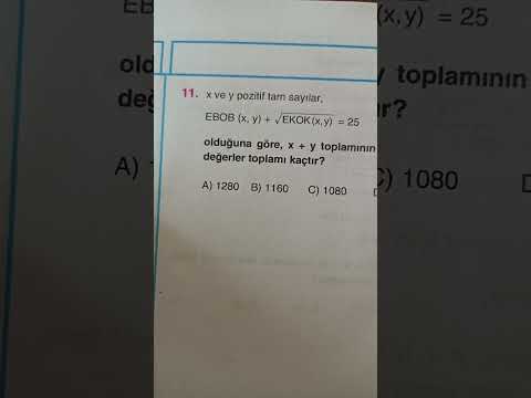 İFŞA 2- ÖSYM'nin TÜM EBOB EKOK sorularını cozduren yöntem !!!! Bekliyorum #ayt #2023ayt