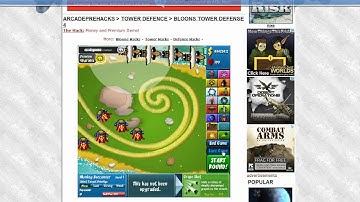 How to hack Bloons Tower Defence 4 without cheat engine