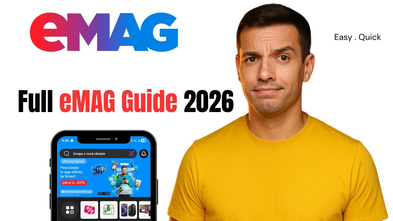 How to Use eMAG (Full Tutorial 2026) – Payments, Cards, Login, 2FA, Warranty & Settings....