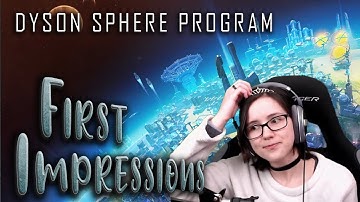 First Impression of Dyson Sphere Program | Open World Space Automation Simulation