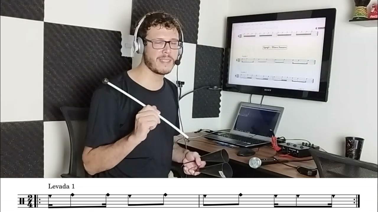 Agogô no Samba Aula 1 YouTube