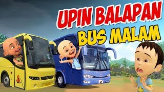 Upin ipin Balapan Bis malam , ipin senang ! GTA Lucu