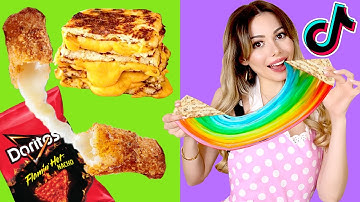 Trying TikTok Food Hacks To See If they Actually Work | Edible Food Art