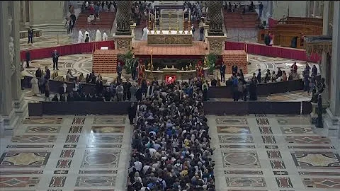 Pope Francis lies in state at St. Peter's Basilica: Thousands wait hours to pay their final respects