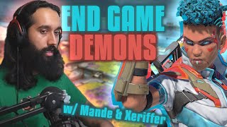 WE WENT NUCLEAR IN THE ENDGAME - ALGS PSQ #2 with Mande and Xeriffer | LG ShivFPS