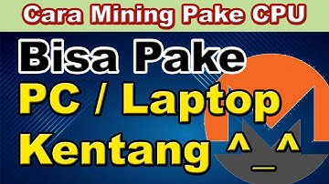 CARA MINING DENGAN CPU DI MINEXMR POOL - CARA MINING MONERO DENGAN CPU