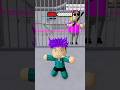 Aura Farm 999999 vs POLICE GIRL PRISON RUN #roblox #shorts
