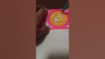 Spirograph : Design drawn with wheels inside rings #shorts #art #spirograph #asmr #oddlysatisfying