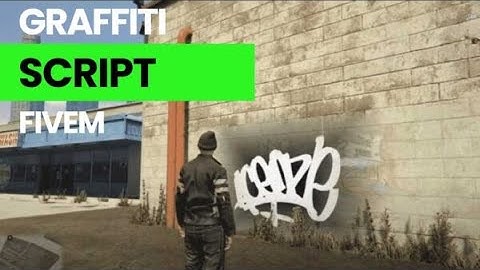 Fivem  Graffiti Script  | Fivem Script | Fivem Store
