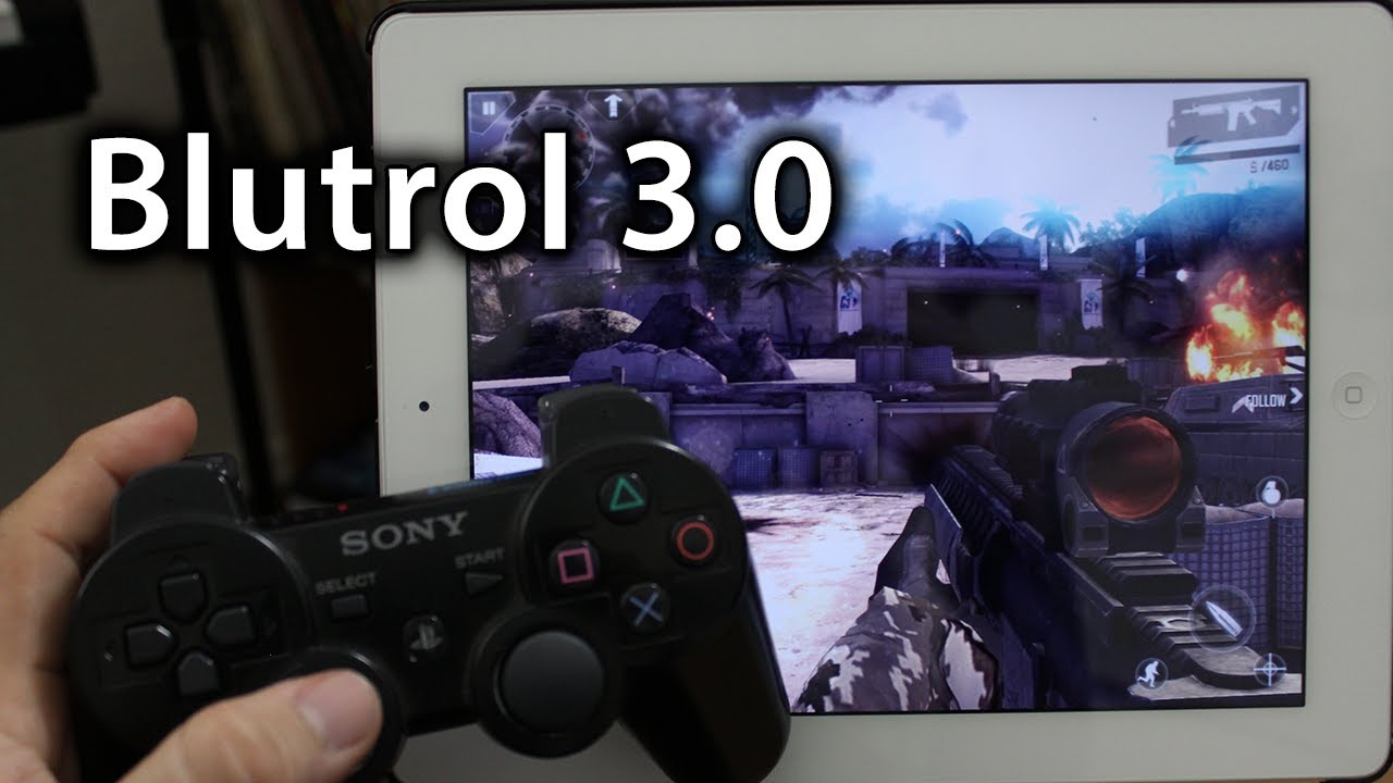 How To Connect A Ps3 Controller To An Ipad Iphone Ipod Touch With Bluetrol 3 0 Youtube