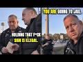 Cops Say Holding An F Word Sign Is Illegal Then Threaten Arrest