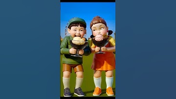 Squid Game: Eating Ice Cream   squidgame #squidgame2 #ai #asmr #cute