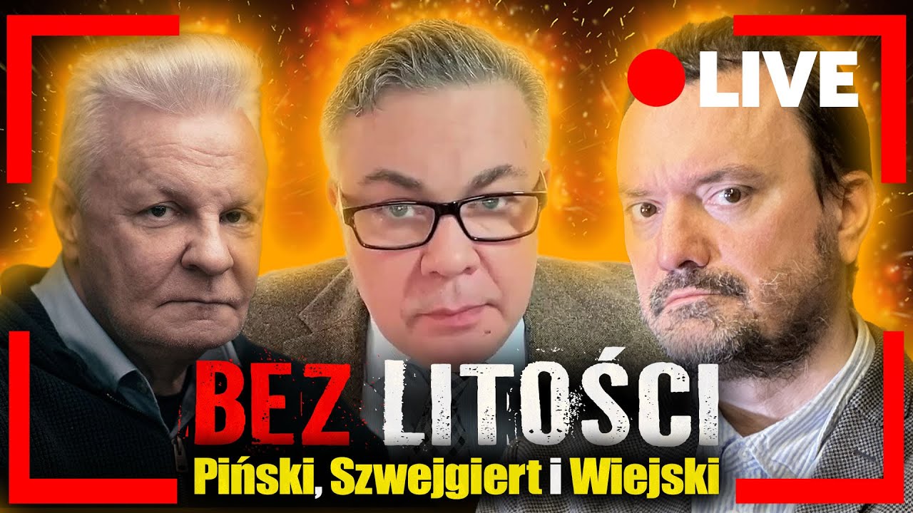 [LIVE] Bez litości. Jan Piński, Tomasz Szwejgiert i Tomasz Wiejski na żywo