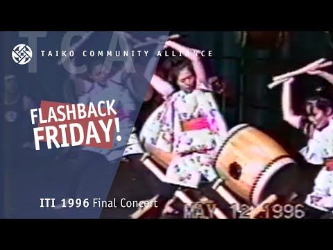 1996 Intercollegiate Taiko Concert at U.C. Irvine