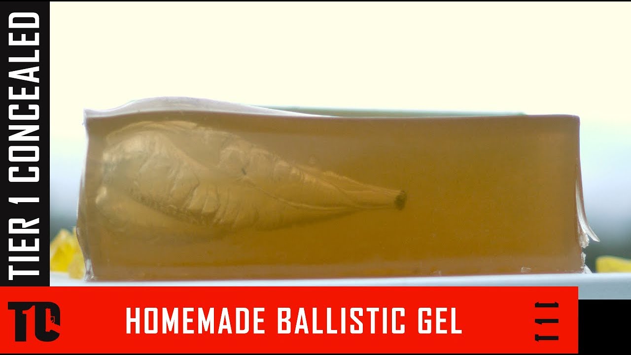 Home-Made Ballistic Gelatin 