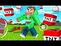 MINECRAFT But RAIN = TNT! (Dangerous)