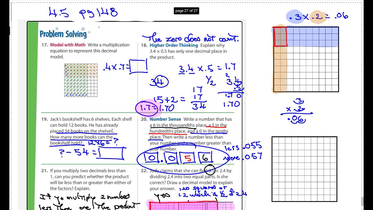 Homework Help 8th Grade Math — Free Online Tutoring