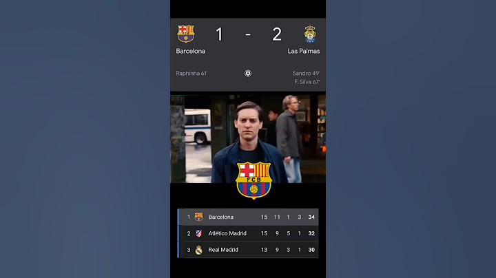 LaLiga 24/25 FC Barcelona vs UD Las Palmas 1-2 funny Look who is behind you edit real leader