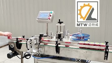 MTW   Automatic rotor pump fruit jam filling capping labeling line