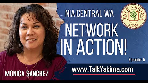 Monica Sanchez with Network In Action Central Wash...
