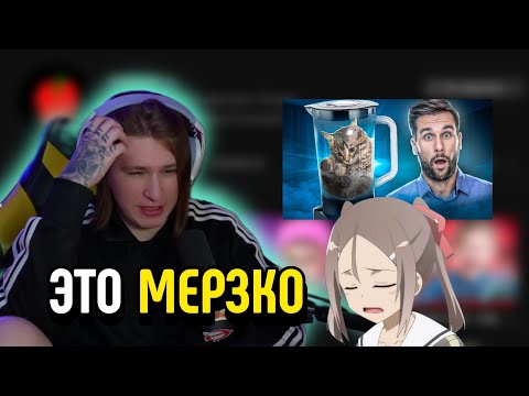 Фиспекту Прислали Видео С Котом В Блендере | Реакция На Кот В Блендере Ужасы Сети