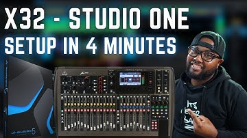 Behringer X32 - Studio One Setup | 2021