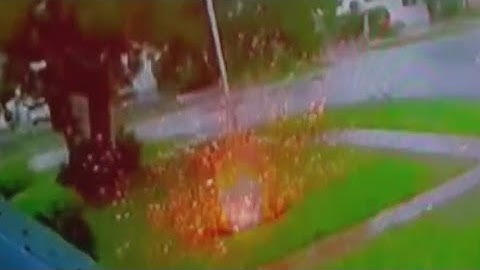 Caught on video: Lightning strike destroys wiring inside Pembroke Pines home