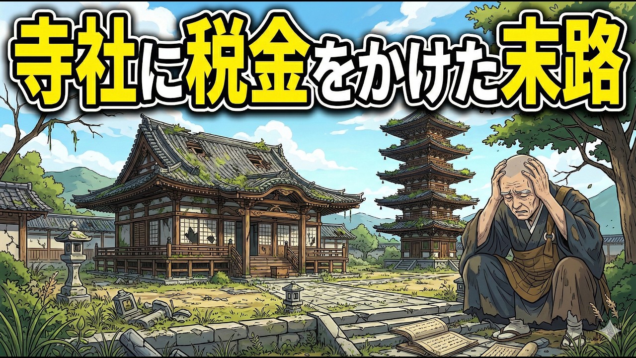 課税で消える寺、生き残る寺【ブッダの教え】