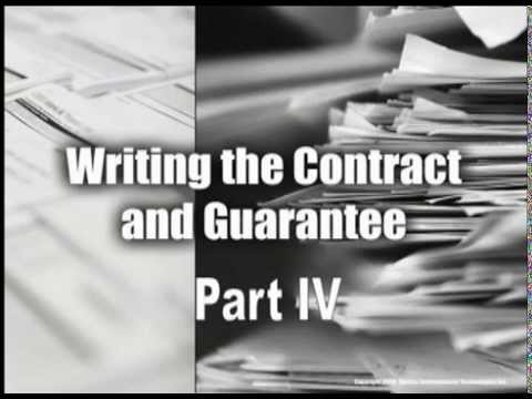 Writing Radon Contract and Guarantee - Part 4 of 4