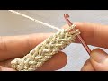 HASIR GÖRÜNÜMLÜ HARİKA BİR ÇANTA SAPI YAPALIM#CROCHET