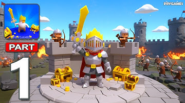 Faraway Kingdoms - Gameplay Walkthrough Part 1 - Protect The Castle (Android, iOS)