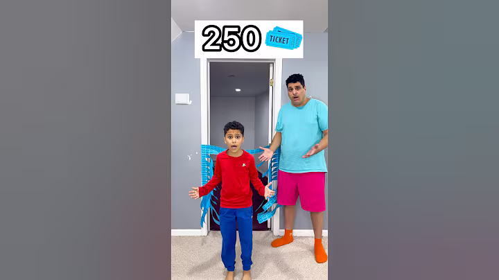 How Many Tickets Can STOP My Brother!? 😱 #shorts