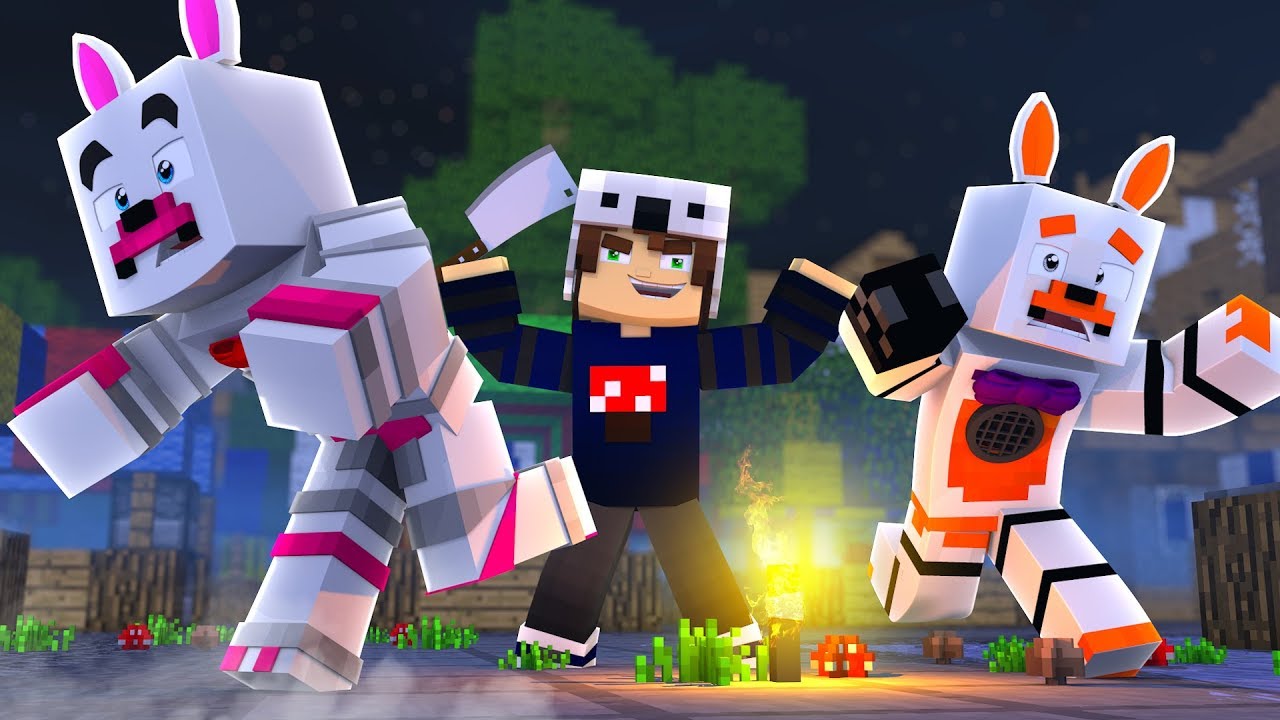 Craziest Murderers Ever In Murder Mystery (Minecraft Fnaf Roleplay Adventure) fnaf sister location jogar