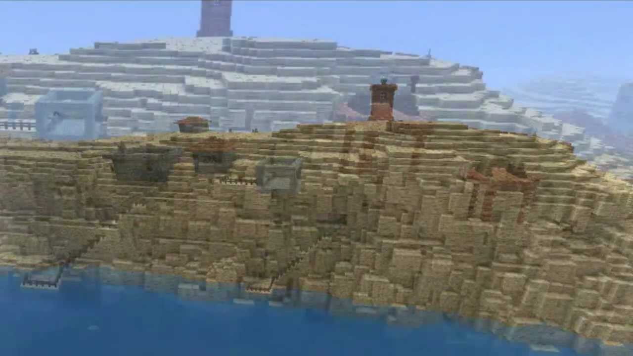 Project Rooster: Cliff City - Minecraft Timelapse - YouTube