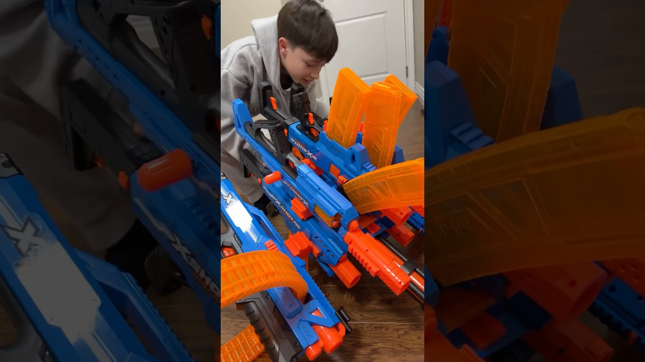 XSHOT INSANITY Бластер против BG