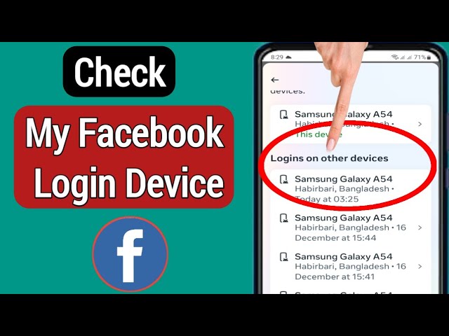 How To Check My Facebook Login Devices -2023