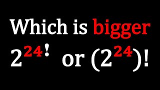 Comparing Two Gigantic Numbers