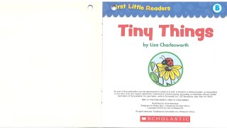 Tiny Things: First Little Readers B