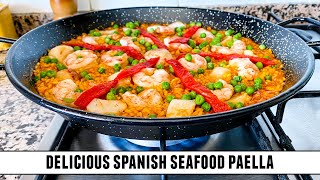 Seafood Paella Recipe – Panlasang Pinoy