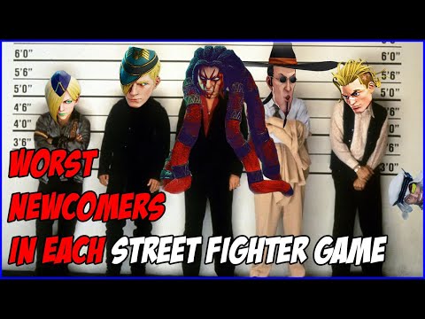 The worst character introduced in each Street Fighter game