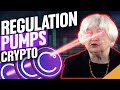Janet Yellen&#39;s Crypto Regulation about to PUMP the Markets (Ethereum Merge Pushed Back)